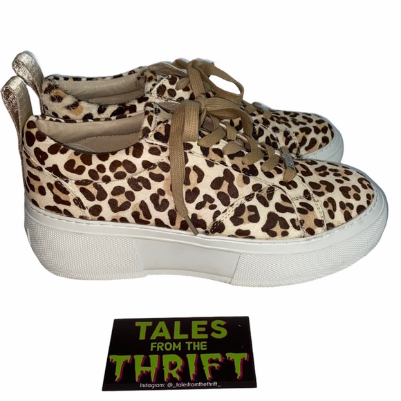 J/Slides Leopard Courto Platform Sneaker Shoes - Picture 9 of 10